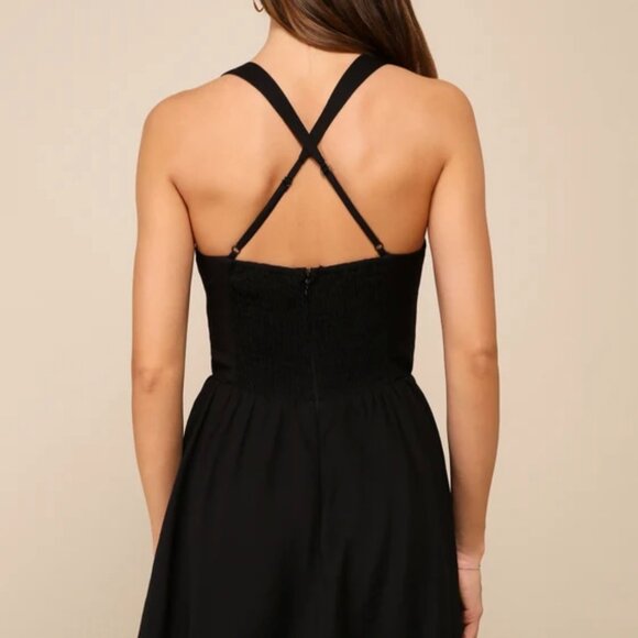 Strolling Portofino Black Sleeveless Romper Size Medium (M) - Picture 3 of 11